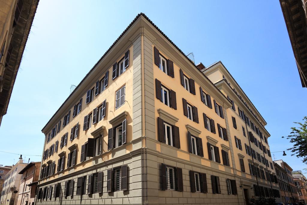 Trianon Borgo Pio Aparthotel Rom Exteriör bild