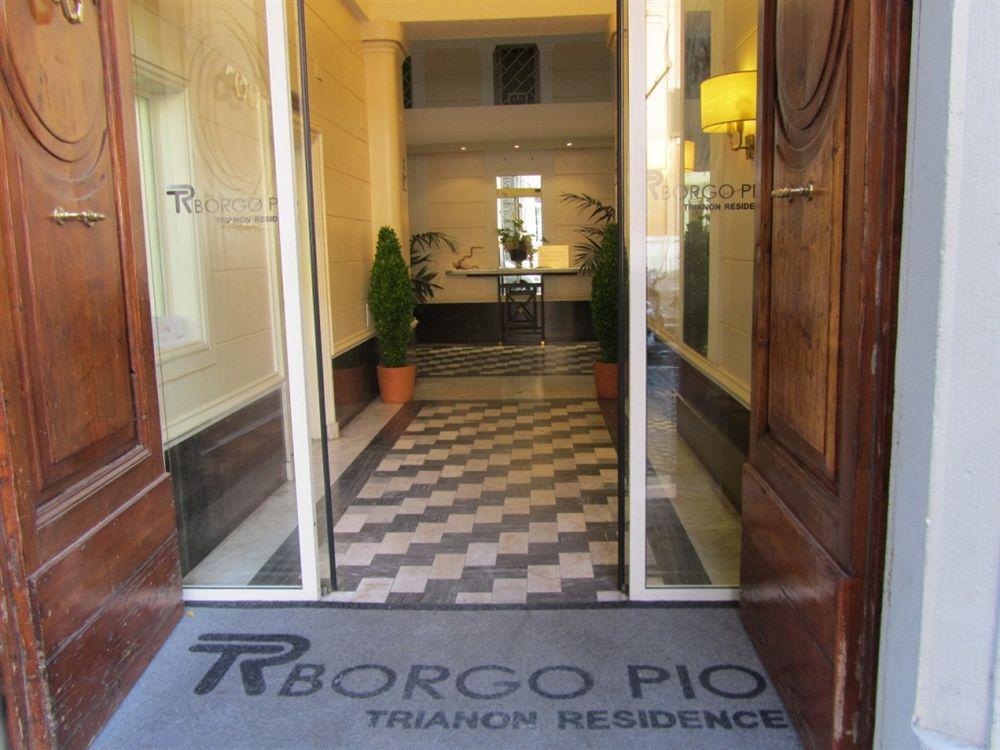 Trianon Borgo Pio Aparthotel Rom Inreriör bild